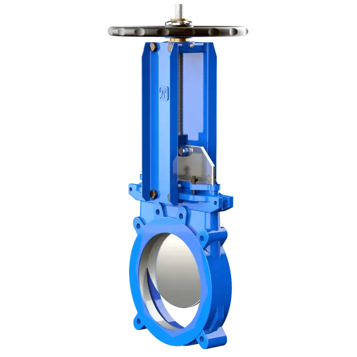 Knife gate valves