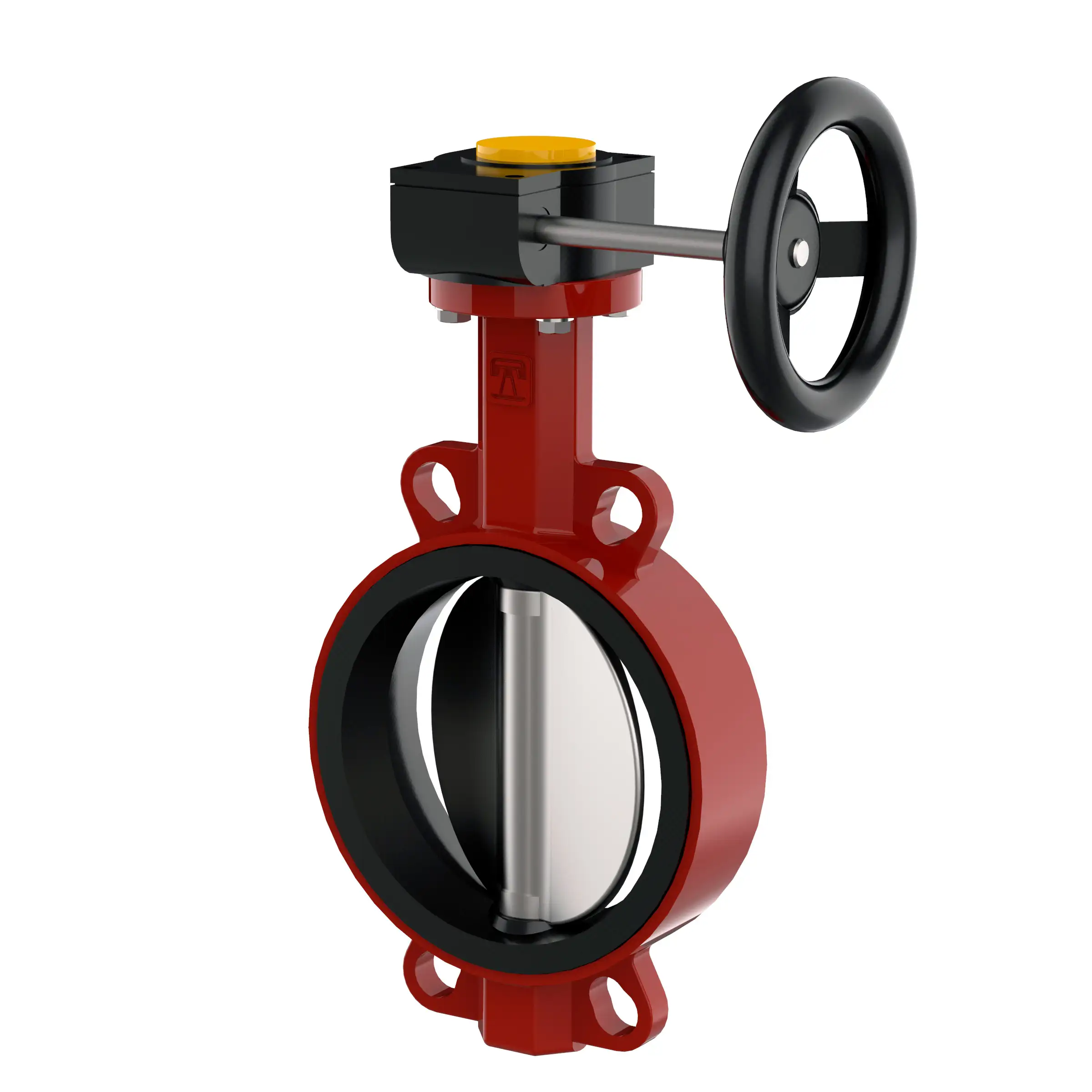 Wafer type butterfly valve, DN100, PN16. PA300 series 